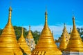 The golden Nget Pyaw Taw Paya, Pindaya, Myanmar