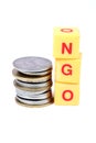 Ngo and money Royalty Free Stock Photo