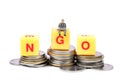Ngo and money Royalty Free Stock Photo