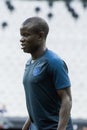 Ngolo Kante on pre match training of Super Cup Chelsea vs Liverpool Royalty Free Stock Photo