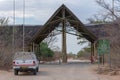 The Ghoha Gate of Chobe National Park, Botswana, Africa