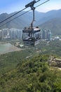 Ngong Ping 360 Cable Car Royalty Free Stock Photo