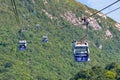 Ngong Ping 360 Cable Car Royalty Free Stock Photo