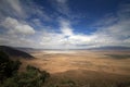 Ngoro Ngoro crater Royalty Free Stock Photo