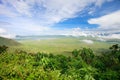 Ngorongoro crater area in Tanzania