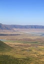 Ngorongoro crater in Tanzania Royalty Free Stock Photo