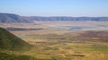 Ngorongoro Crater view Royalty Free Stock Photo