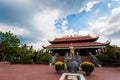 Nguyen Trung Truc temple Phu Quoc Royalty Free Stock Photo