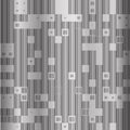 Modern high-tech background of gray squares Royalty Free Stock Photo