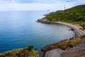 Nha Trang bay, Vietnam. View from Pham Van 657 highway Royalty Free Stock Photo