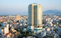 Nha Trang city panorama. Green World Hotel