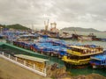 Nha Trang port tourist boats - Vietnam