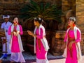 Vietnamese Folk Dancers