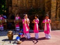 Vietnamese Folk Dancers