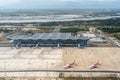 Nha Trang, Vietnam, 24 January 2024: Cam Ranh airport aerial view. key tourist site