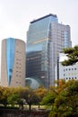 NHK Japan Broadcasting Corporation building in Osaka, Japan