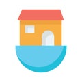 Home insurance Isolated Vector icon which can easily modify or edit