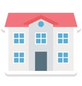 House Isolated Vector Icon for Construction