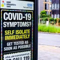 NHS COVID-19 Public Health Advisory Notice To Get Tested