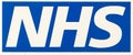 NHS Logo close up Royalty Free Stock Photo