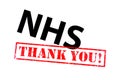 NHS Thank You Royalty Free Stock Photo
