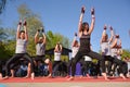 Piloxing: Uniting Fitness, Fun, and Sunshine on the Open Stage