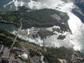 Niagara fall aerial view