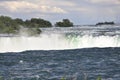 Niagara Falls aerial Horseshoe landscape from Canadian side Royalty Free Stock Photo