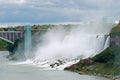 Niagara falls American side Royalty Free Stock Photo