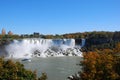 Niagara Falls in autumn Royalty Free Stock Photo