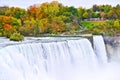 Niagara Falls in autumn Royalty Free Stock Photo
