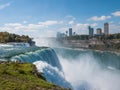 Niagara Falls in autumn, USA Royalty Free Stock Photo