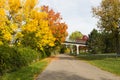 Niagara Falls in autumn, USA Royalty Free Stock Photo