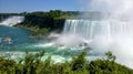 Niagara Falls a beautiful summer day Royalty Free Stock Photo