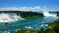 Niagara Falls a beautiful summer day Royalty Free Stock Photo