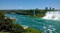 Niagara Falls a beautiful summer day Royalty Free Stock Photo