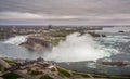 Panorama view of Niagara Falls