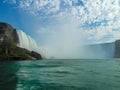 Niagara Falls, Canadian side Horseshoe Falls Royalty Free Stock Photo