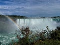 Niagara Falls from the Canadian side. Royalty Free Stock Photo