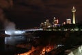 Niagara Falls - City Night Royalty Free Stock Photo