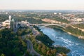 Niagara Falls City and Rainbow Bridge