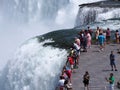 Niagara Falls, edge of the American Falls Royalty Free Stock Photo