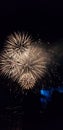 Niagara Falls Fireworks Royalty Free Stock Photo