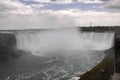 Niagara Falls Horseshoe Falls with Maid of the Mist Royalty Free Stock Photo