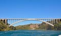 Niagara Falls International Rainbow Bridge Royalty Free Stock Photo