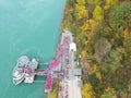 Niagara Falls Maid of the Mist Tour Boarding Royalty Free Stock Photo