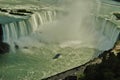 Niagara Falls, and Maid of the Mist Tour, USA Royalty Free Stock Photo