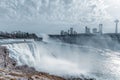 Niagara falls in the mist Royalty Free Stock Photo