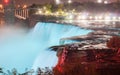 Niagara Falls at night