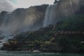 Niagara Falls, NY: The Cave of the Winds, at the American Falls Royalty Free Stock Photo